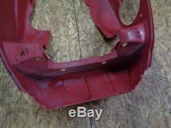 02-03 Ski Doo Zx Chassis Snowmobile Body Red Plastic Belly Pan #3