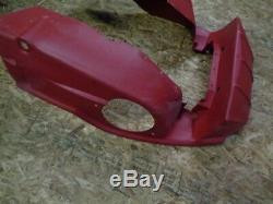 02-03 Ski Doo Zx Chassis Snowmobile Body Red Plastic Belly Pan #3