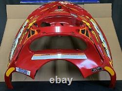 02 SKI-DOO MXZ 700 800 600 500 RED hood ZX chassis engine cover cowl #5