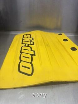 03 02 01 00 99 Ski Doo Summit MXZ 600 700 800 ZX Chassis Snow Flap Guard Yellow