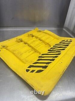 03 02 01 00 99 Ski Doo Summit MXZ 600 700 800 ZX Chassis Snow Flap Guard Yellow