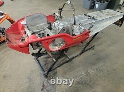 03 Ski Doo Mxz Renegade Zx 800 Chassis Belly Pan Only Red Bottom Pan 502006663