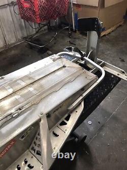 10 Ski-Doo MXZ XRS 600 HO ETEC Snowmobile frame chassis tunnel