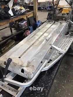 10 Ski-Doo MXZ XRS 600 HO ETEC Snowmobile frame chassis tunnel