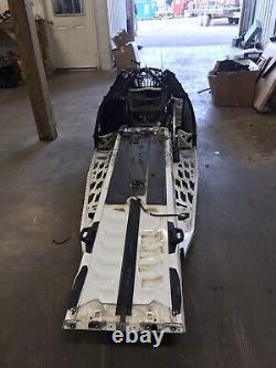 17 Ski-Doo Renegade X 850 E-Tec frame chassis front bulkhead and tunnel