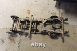 1984 Skidoo Ss 25 462 Rear Back Frame Skid Suspension Rails #10862