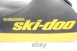 1999-2003 Ski-Doo ZX Chassis 500/600/700/800 OEM Seat Black / Yellow 510003858