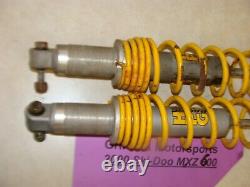 2000 SKI DOO MXZ 600 ZX chassis HPG racing front shock absorbers 505070319