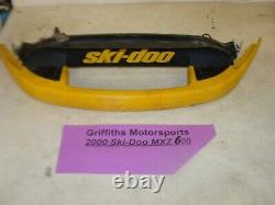 2000 SKI DOO MXZ 600 ZX chassis front bumper hinge nose grab bar yellow