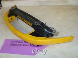 2000 SKI DOO MXZ 600 ZX chassis front bumper hinge nose grab bar yellow