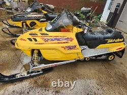 2000 SKI DOO MXZ 700 ZX chassis MPEM ecu tether key dess brain