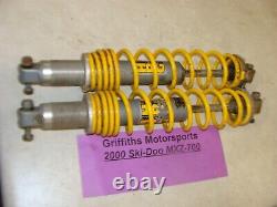 2000 SKI DOO MXZ 700 ZX chassis oem HPG racing front shocks 505070319