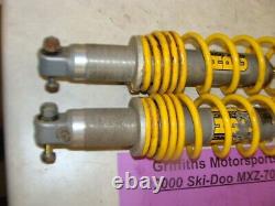 2000 SKI DOO MXZ 700 ZX chassis oem HPG racing front shocks 505070319