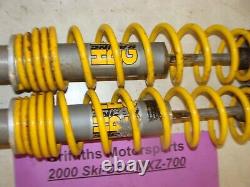 2000 SKI DOO MXZ 700 ZX chassis oem HPG racing front shocks 505070319