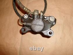 2000 Ski Doo MXZ FORMULA ZX CHASSIS Brake Master Cylinder Caliper Lever & Hose