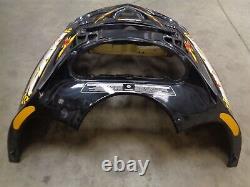 2001 Ski Doo MXZ 800 ZX Chassis Hood Shroud w Vents Decals Black