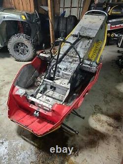 2003 Skidoo MXZ ZX CHASSIS Tunnel Bulkhead with Bellypan+Protector 500 600 700 800