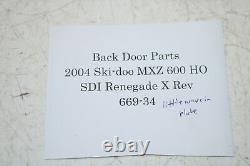 2004 Ski-doo Mxz Renegade X 600 Ho Sdi Rev Front Cross Member Nun Bulkhead