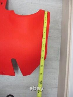 860200445 Ski-Doo New OEM Extreme Skid Plate RED Bulkhead/Chassis Protector REV