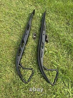 96 97 98 Skidoo S Chassis Mxz 670 Formula Summit Steel Metal Skis Set Oem