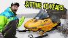 Abandoned Ski Doo Mxz Snowmobile Left In Woods Will It Start