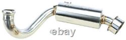 MBRP Standard Muffler Exhaust for Skidoo S Chassis 583 (Side Dump) 1996-1998