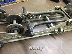 SKI-DOO LEFT RIGHT SLIDING SKID FRAME SUSPENSION RAILS RAIL 121'' bogie wheel mx