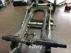 SKI-DOO LEFT RIGHT SLIDING SKID FRAME SUSPENSION RAILS RAIL 121'' bogie wheel mx