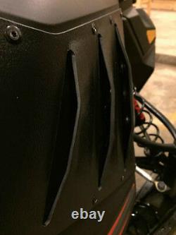 SKI-DOO RS / XRS RACE Chassis 2013+ PDP Vent Kit XM Black Middle Vent Kit