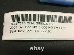 Ski-Doo MXZ Renegade Rev Chassis 2003-2005 Seat Jack Passenger Seat ASSY 288016