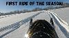 Ski Doo Mxz 700 First Ride Of The Season Skidoo Snowmobile Minnesota