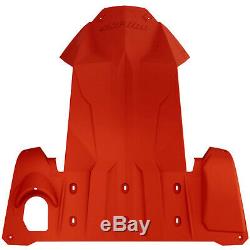 Ski-Doo New OEM Full Body Skid Plate Chassis Bulkhead Protector REV-XM, XS Red