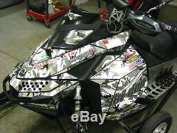 Ski-Doo XP Chassis Snow Camo Decal Kit fits 2008-2017 Carburated and etec Models