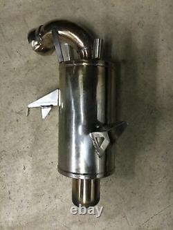 Skidoo 600 ETEC XM XP Chassis Aftermarket Can Muffler Silencer Exhaust