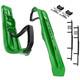 Slydog Command 6 Green Skis With10 Round Bar Complete Kit Ski-doo S-chassis