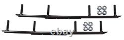 Slydog Powder Hound 7 Gray Skis with10 Round Bar Complete Kit Ski-Doo S-Chassis