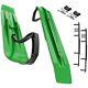 Slydog Powder Hound 7 Green Skis With8 Round Bar Complete Kit Ski-doo S-chassis