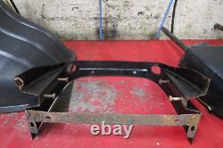 Vintage 73 Ski Doo Olympique 340 Snowmobile Seat Backrest Trunk Frame Assembly