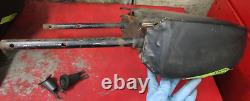 Vintage 73 Ski Doo Olympique 340 Snowmobile Seat Backrest Trunk Frame Assembly