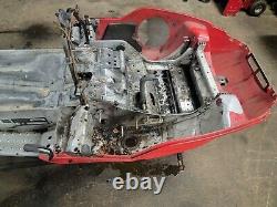 03 Ski Doo Mxz Renegade Zx 800 Châssis Pan Belly Uniquement Red Bottom Pan 502006663