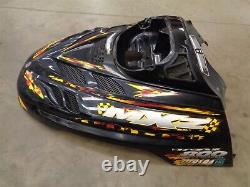 2001 Ski Doo MXZ 800 Capot de châssis ZX avec évents et autocollants noirs