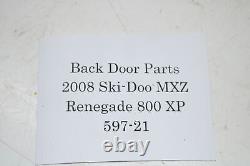 2008 Ski-doo Mxz Renegade 800 137 Xp Module avant et support de cadre supérieur