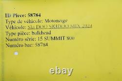 2015 Ski-Doo Summit 800R SP E-TEC 146 pouces CHÂSSIS DE BULKHEAD AVANT 518328320