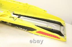 2018 Ski-doo Mxz X 600 Etec Gen 4 128 Châssis de tunnel Heat Exchanger arrière jaune