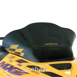 Bulle de protection Powermadd Cobra Ski-Doo Zx Châssis Noir avec Carreaux Jaunes 13225